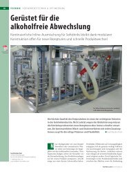 Gerüstet für die alkoholfreie Abwechslung - Van der Molen GmbH