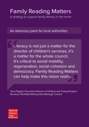 Family Reading Matters - National Literacy Trust