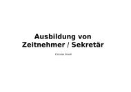 Neuausbildung von Zeitnehmer / Sekretär - Westdeutscher Handball ...