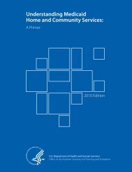 Understanding Medicaid Home and Community Services: A Primer