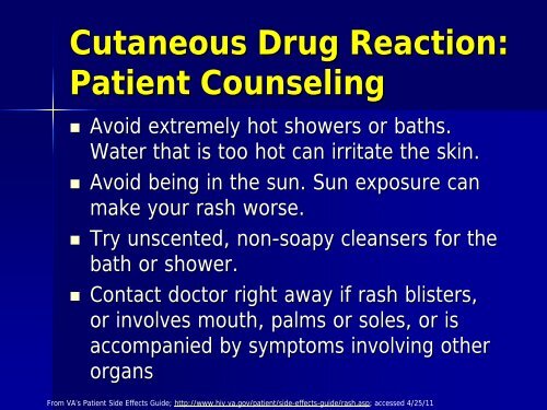 Approach to Rash in a Patient with HIV