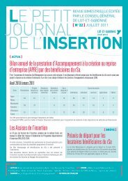 insertion - Le site du conseil gÃ©nÃ©ral du Lot-et-Garonne