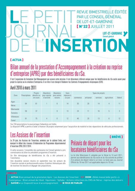 insertion - Le site du conseil gÃ©nÃ©ral du Lot-et-Garonne