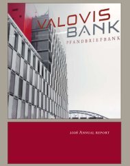 2006 Annual report - Valovis Bank - Startseite