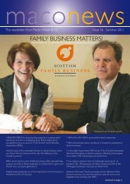 FAMILY BUSINESS MATTERS! - Martin Aitken & Co