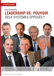 LEADERSHIP VS. POUVOIR - Eurogroup Consulting