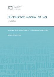 2012 Investment Company Fact Book (pdf)