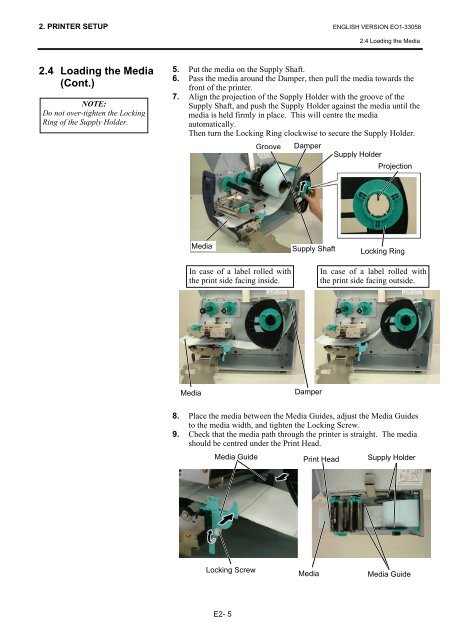 User Manual - TOSHIBA TEC store