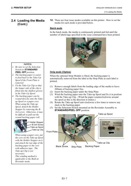 User Manual - TOSHIBA TEC store