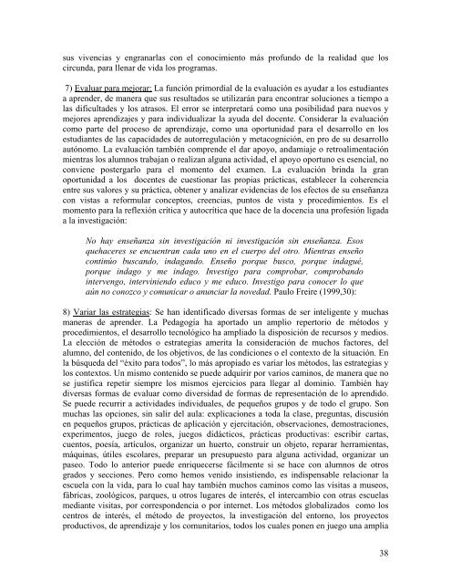 Hacia una Propuesta Curricular Alternativa - Facultad de Ciencias ...