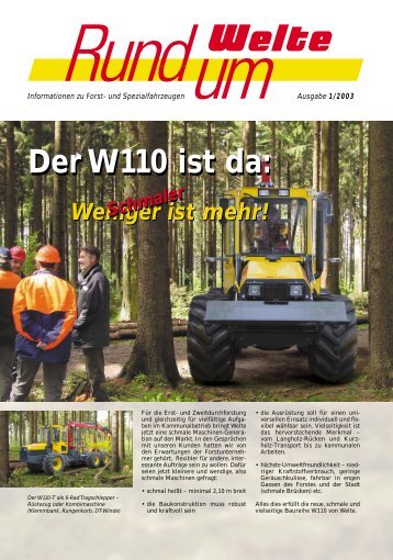 Der W110 ist da: Der W110 ist da: - Welte