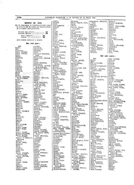 JOURNAL OFFICIEL - DÃ©bats parlementaires de la 4e RÃ©publique