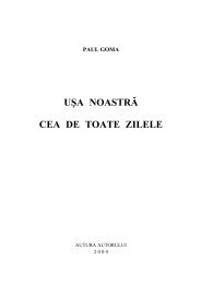 Usa noastra, cea de toate zilele - Paul Goma