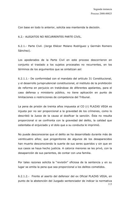 Fallo completo - Colectivo de Abogados JosÃ© Alvear Restrepo