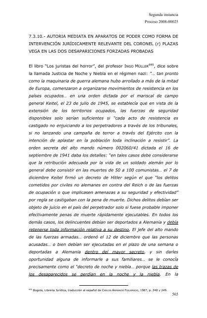 Fallo completo - Colectivo de Abogados JosÃ© Alvear Restrepo