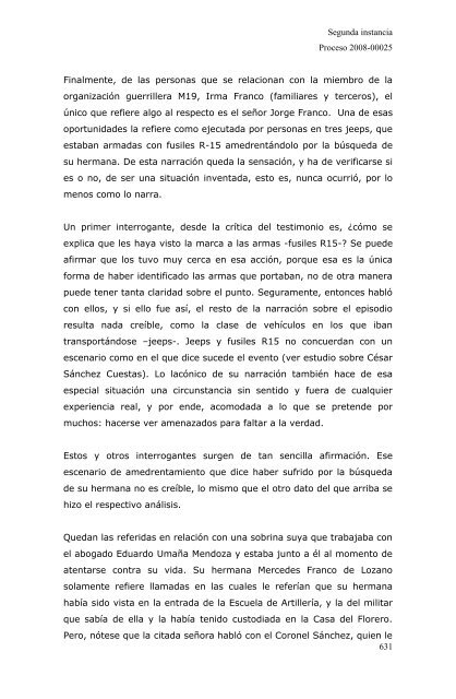 Fallo completo - Colectivo de Abogados JosÃ© Alvear Restrepo