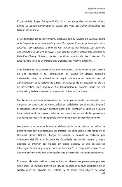 Fallo completo - Colectivo de Abogados JosÃ© Alvear Restrepo