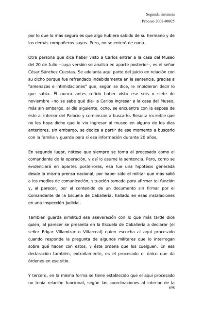 Fallo completo - Colectivo de Abogados JosÃ© Alvear Restrepo