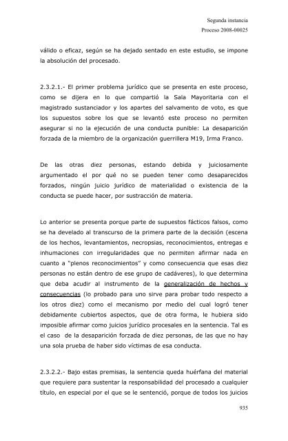 Fallo completo - Colectivo de Abogados JosÃ© Alvear Restrepo