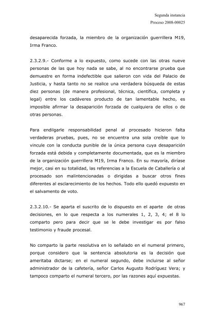 Fallo completo - Colectivo de Abogados JosÃ© Alvear Restrepo