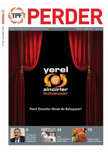 PERDER Dergisi 20.SayÄ± - TÃ¼rkiye Perakendeciler Federasyonu