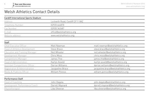 inDelhi 2010 - Welsh Athletics