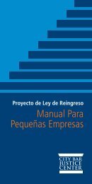 Manual Para PequeÃ±as Empresas - New York City Bar Association