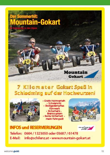 Mountain-Gokart - Welcome Guide