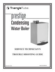 Prestige Trouble Shooting Guide - Heating Help