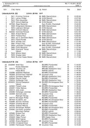 1. Schulcup 2011/12 Mo 17.10.2011 06:29 Startliste Seite 1 Stnr ...