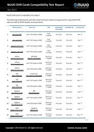 Compatibility Test Report - 20130815doc.pdf - Nuuo.com