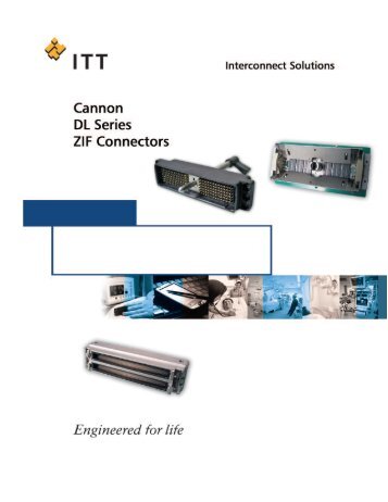 ITT Cannon DL Series of Zero Insertion Force (ZIF) connectors.pdf