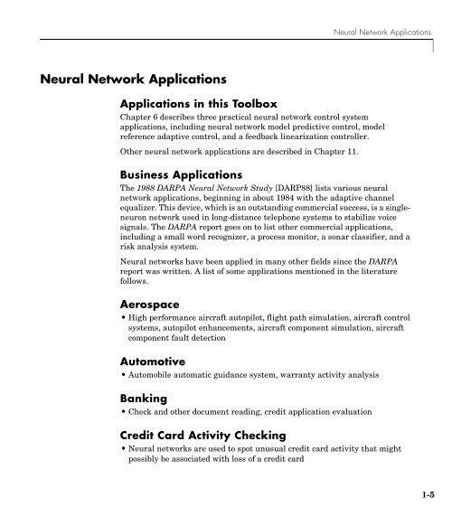 Neural Network Toolbox User's Guide