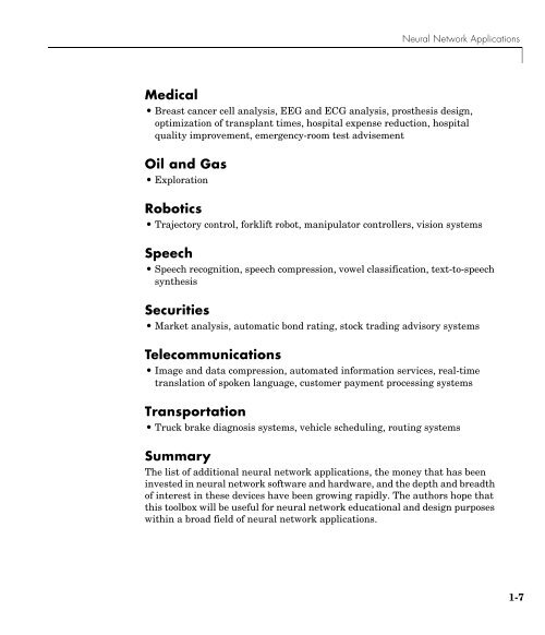 Neural Network Toolbox User's Guide