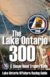 & Susan Hood Trophy Race - Lake Ontario 300