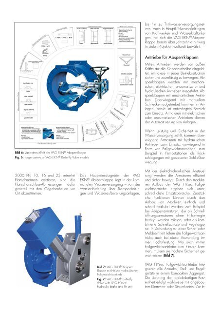 Absperrklappen in der kommunalen ... - VAG Armaturen