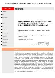 endometritis xantogranulomatosa asociada a adenocarcinoma ...