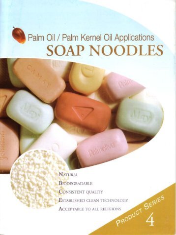 Soap Noodles - American Palm Oil Council