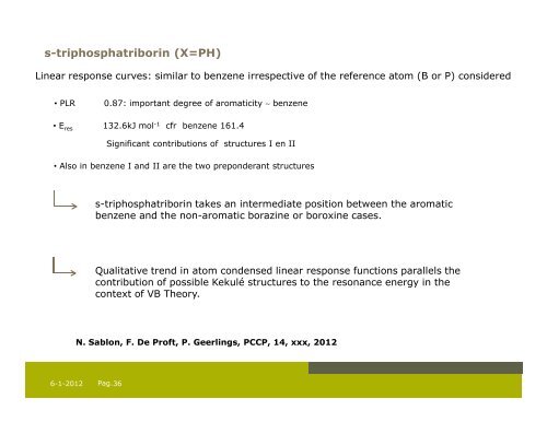 The Linear Response Function. - Vrije Universiteit Brussel
