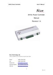 3010L Power Controller Manual Revision 1.4