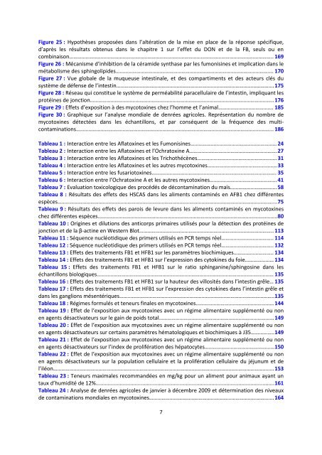 Effet chez le porcelet d'une exposition Ã  un rÃ©gime co-contaminÃ© en ...