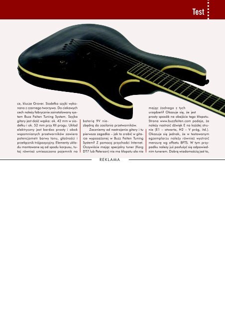 washburn x50 pro e tb - Music Info