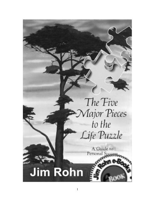 success - Jim Rohn - Five Major Pieces to the Life Puzzle.pdf