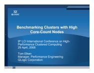 Benchmarking Clusters with High Core-Count Nodes