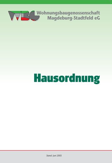 Wohnungsbaugenossenschaft Magdeburg-Stadtfeld eG