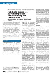 Statistische Analyse von NS-Verteilungsnetzen und ... - mediaTUM