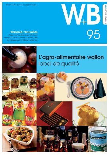 L'agro-alimentaire wallon label de qualité - Wallonie-Bruxelles ...