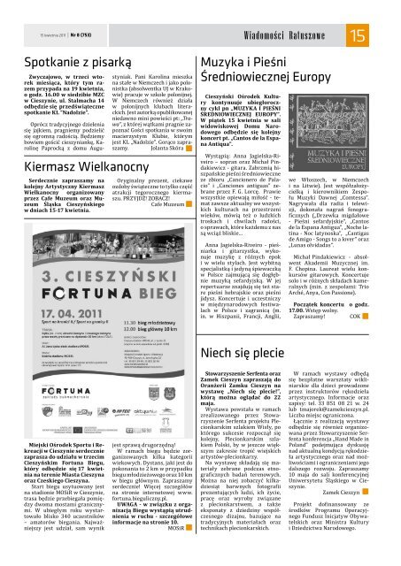 15 kwietnia 2011.pdf - Cieszyn.pl
