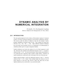 dynamic analysis by numerical integration - Computers and ...