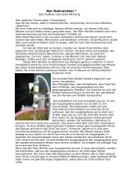Der Rohrwirbler * - man muss sie sich nur dienstbar machen. Auch ...